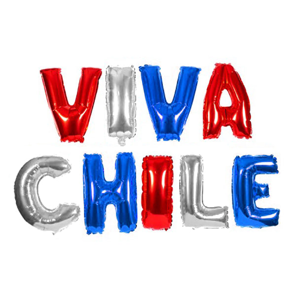 Globo Viva Chile x 1 Uni.