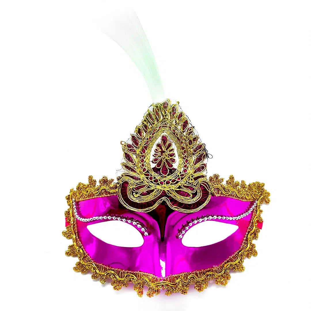 ANTIFAZ VENECIANO REAL LED FUCSIA