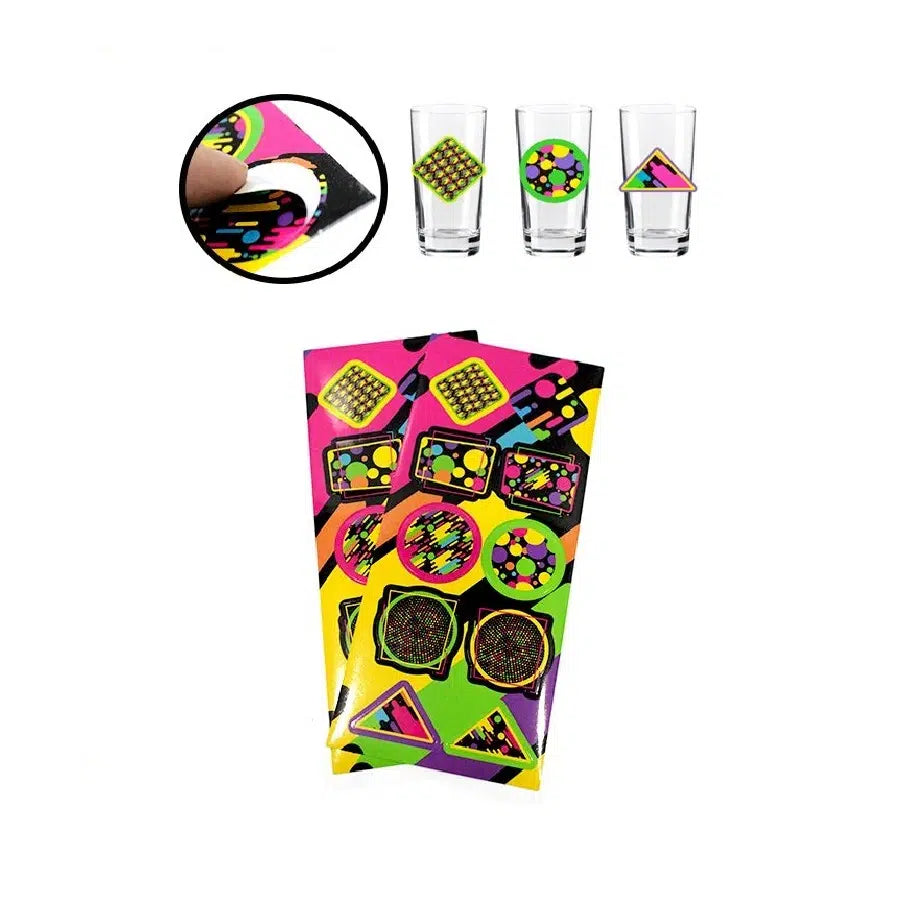 Adhesivo Decorativo Neón x 6 Uni