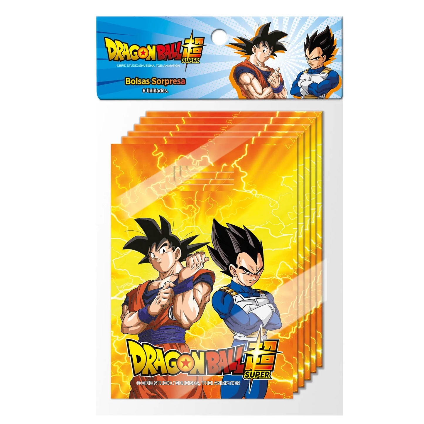 Bolsas Dulces Dragon Ball x 6 Uni