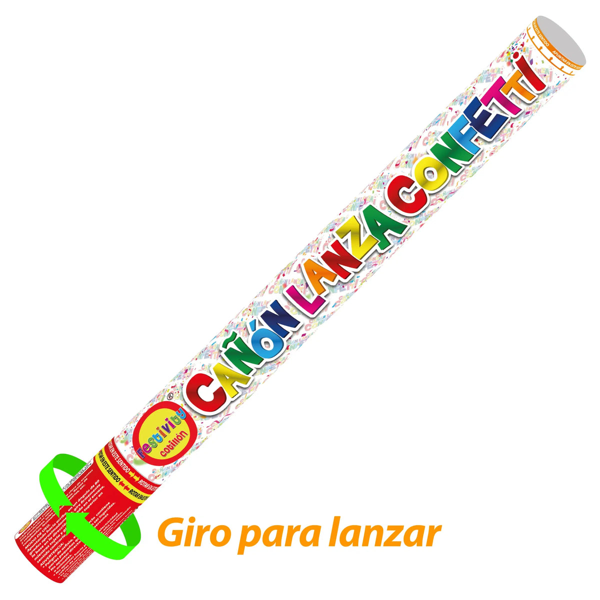 CAÑON LANZA CONFETTI 100 CMS