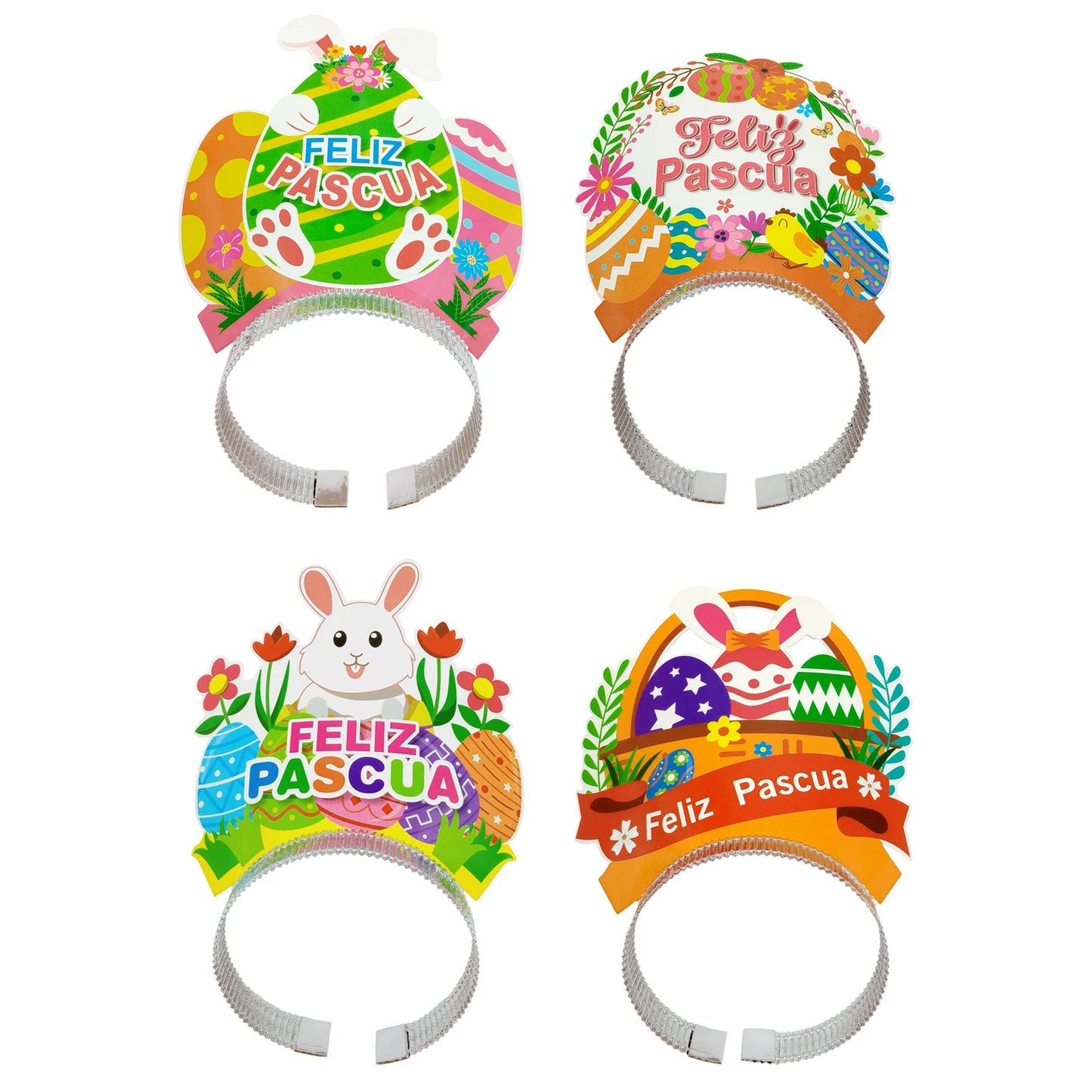 Set Cintillos Feliz Pascua x 4 Uni