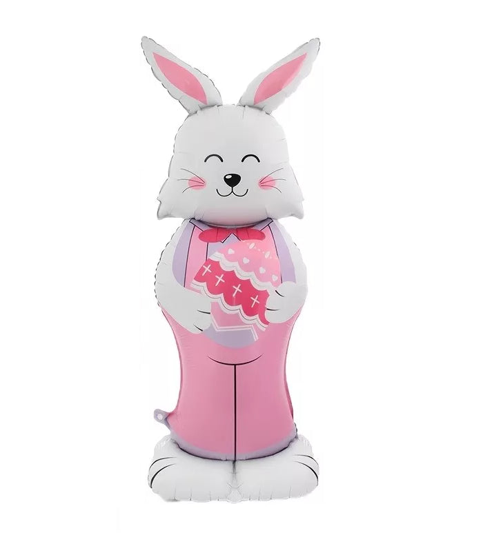 Globo Conejito de Pascua 150 cm Rosado