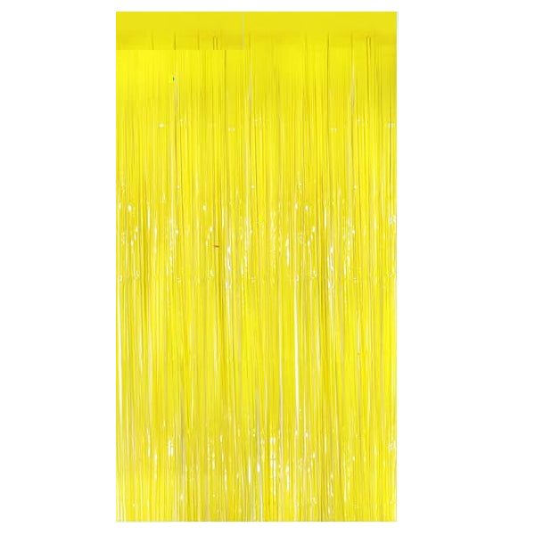 Cortina Fluor 200 x 100 cm Amarilla