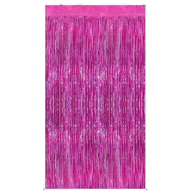 Cortina Fluor 200 x 100 cm Fucsia