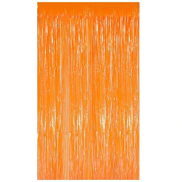 Cortina Fluor 200 x 100 cm Naranja