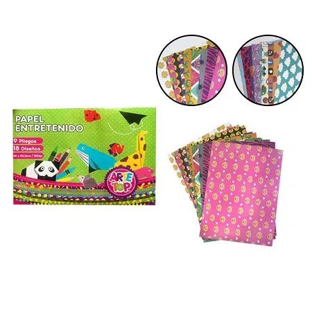 Carpeta Papel Entretenido Arte Top