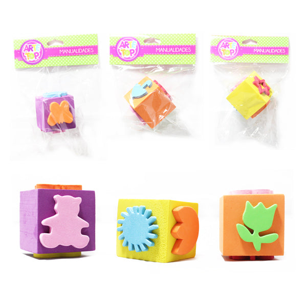 Cubo Tampones Diseños $990