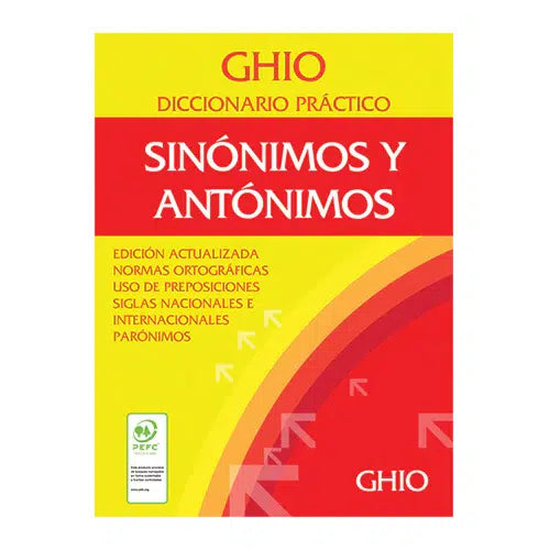 DICC. GHIO DE SINONIMOS Y ANTONIMOS