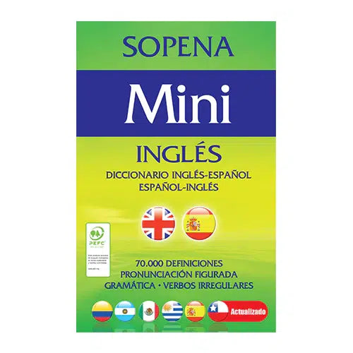 DICCIONARIO MINI INGLES-ESPAÑOL ESPAÑOL - INGLES