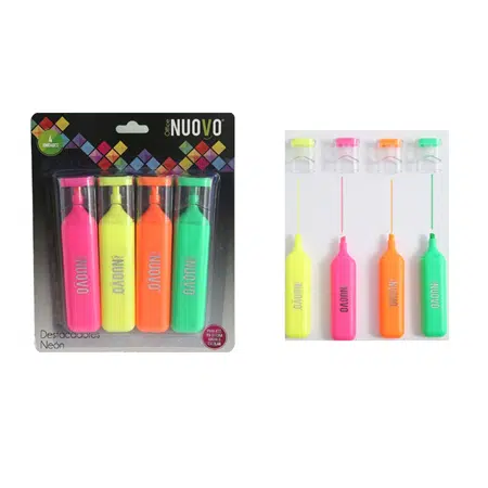 Destacadores-Fluor-x-4-Uni