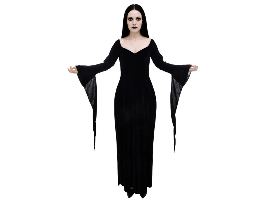 Disfraz Adulto Talla M Morticia Addams