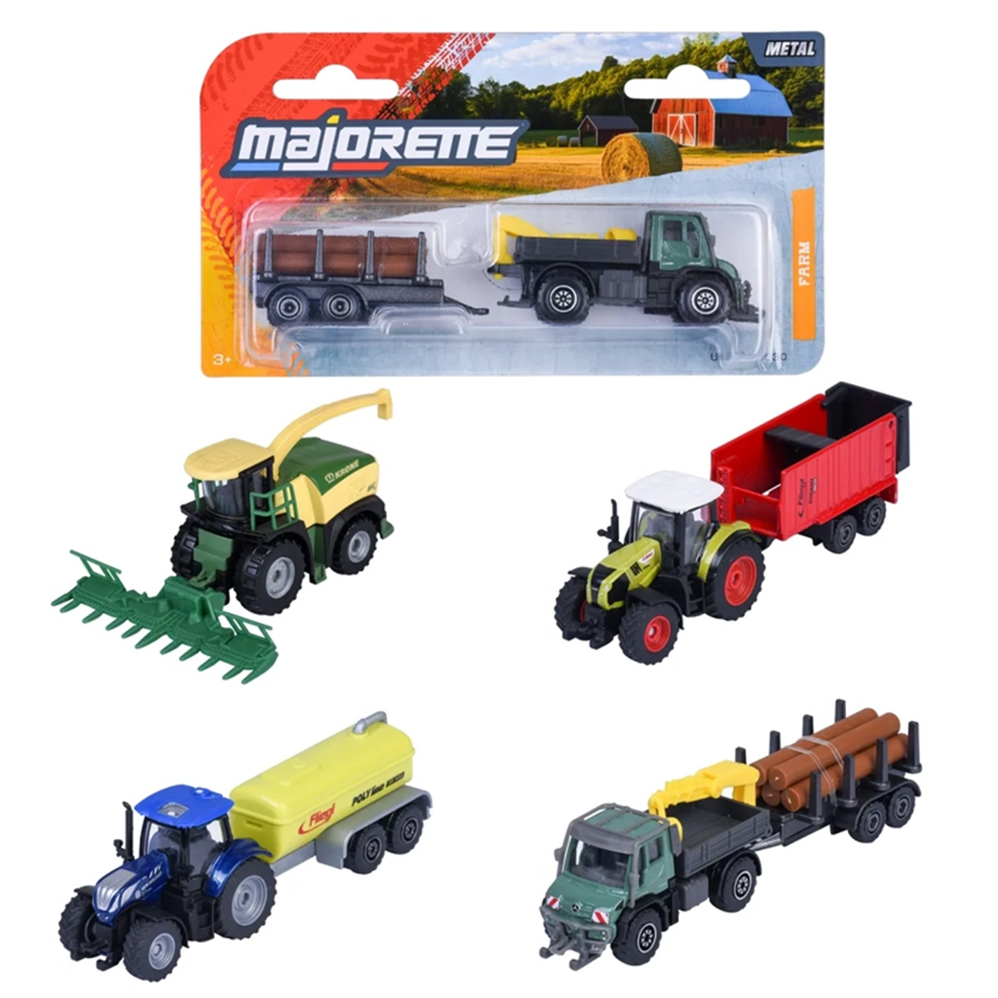 VEHÍCULO MAJORETTE FARM TRAILER