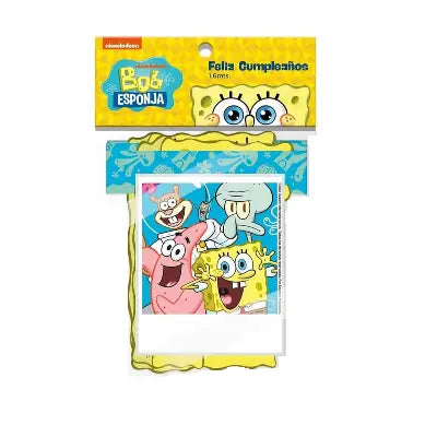 Guirnalda Feliz Cumpleaños Bob Esponja