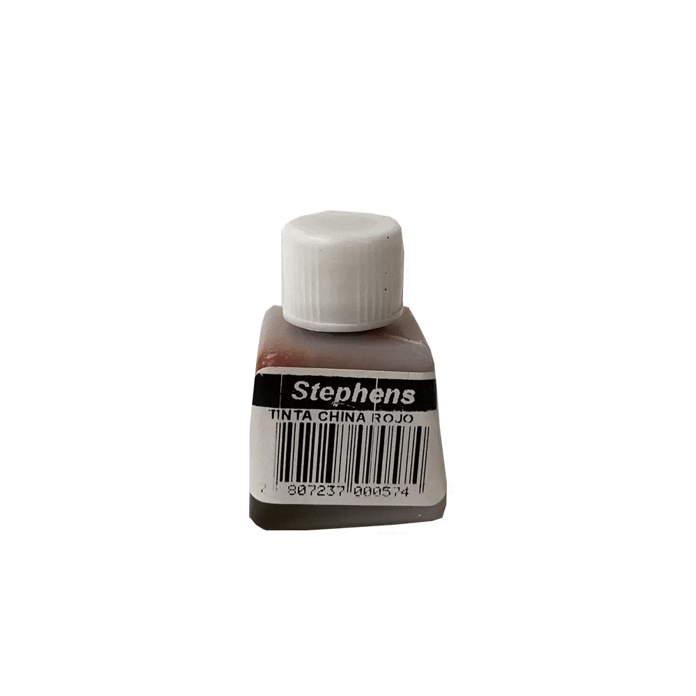 Frasco Tinta China Roja 20 cc