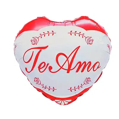 GLOBO FOIL CORAZON 18 TE AMO