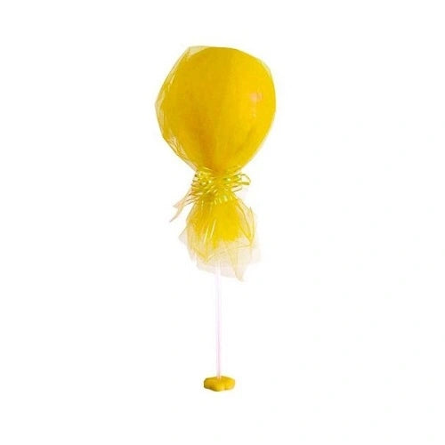 Globo Látex 12" Deco Organza Amarillo