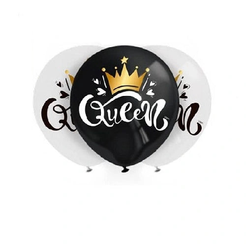 Globo Látex 12" Queen x 25 Uni