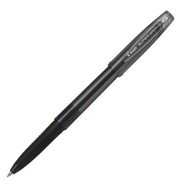 Lápiz Pasta Super Grip 0.7 Negro Pilot