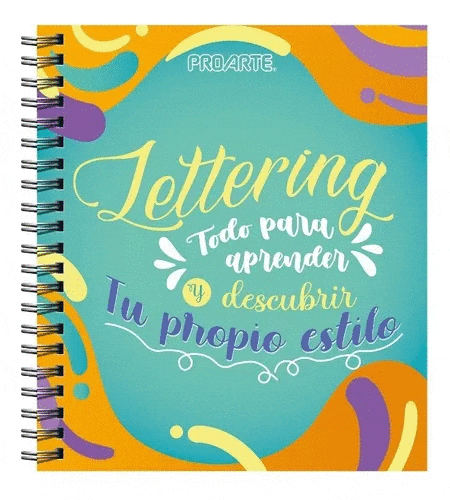 Libro Lettering Tapa Extra Dura Proarte