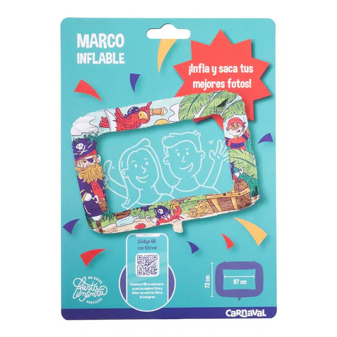 Marco inflable pirata 2