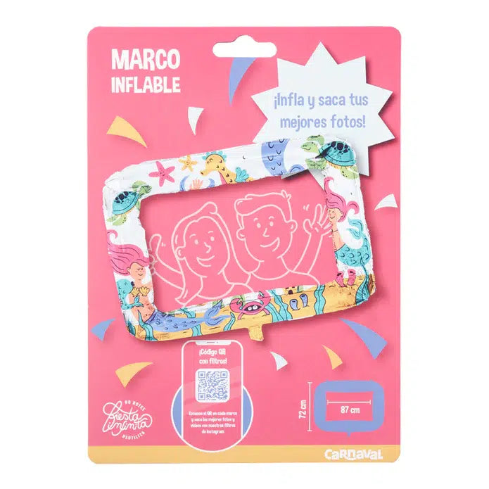Marco inflable sirena 2