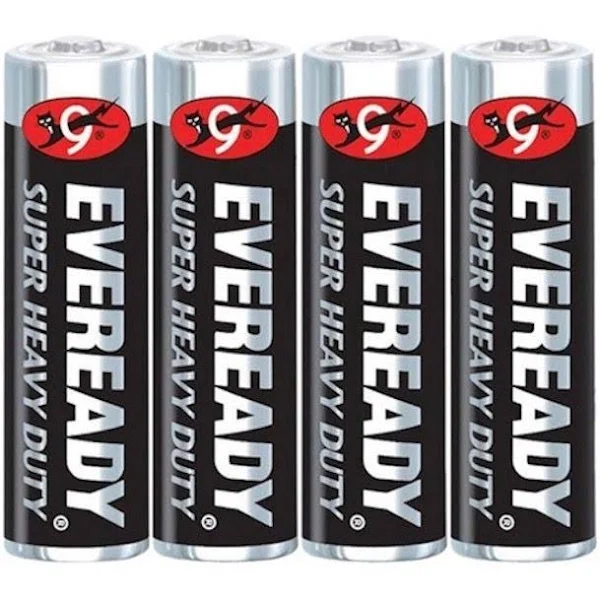 PILAS AA EVEREADY X 4 UNID