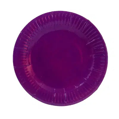 PLATO 7 MORADO CARTON X 10 UNI