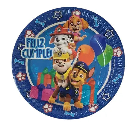 PLATOS PAW PATROL X 6 UNI