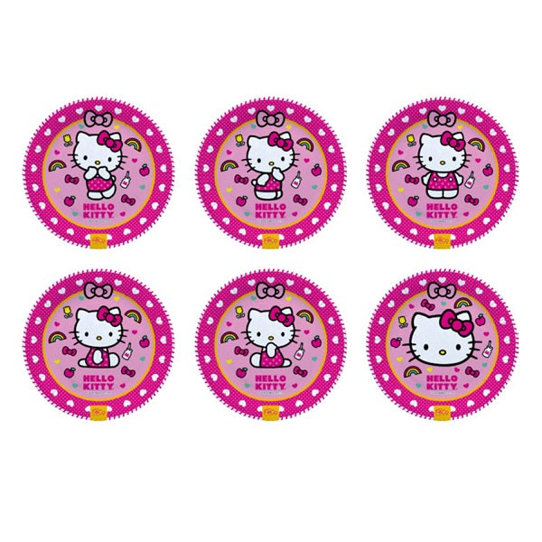 Platos Hello Kitty x 6 Uni.