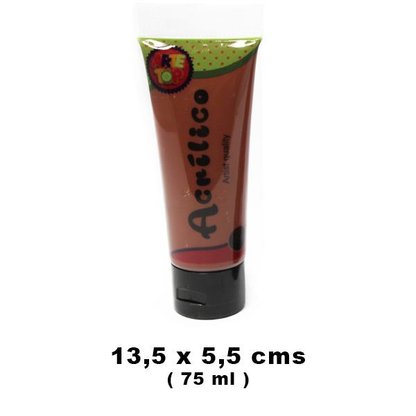 Pintura Acrilica Cafe 75 ML $1.990