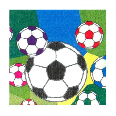 Servilletas Futbol x 12 Uni.