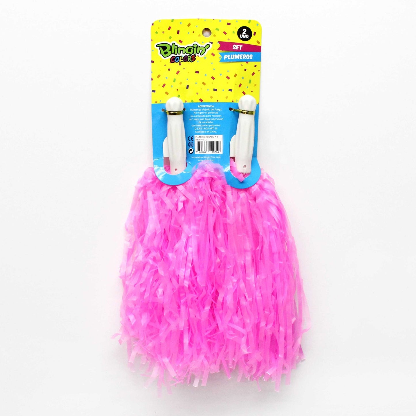 SKU 011972 Plumero Rosado X2Uni $990