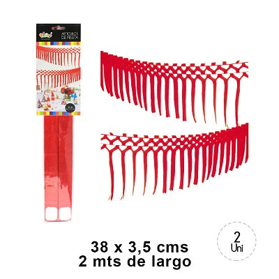 SKU 24596 ST Guirnalda Rojo $1.990
