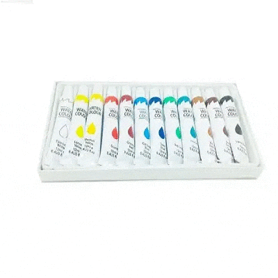 Set Acuarela En Pomo 12 Ml