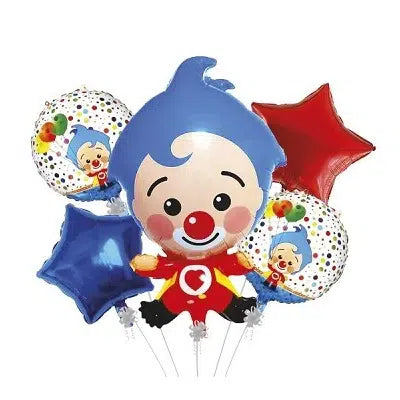Set Globos Foil Plin Plin
