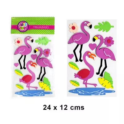 Set Sticker Eva Flamenco Arte Top
