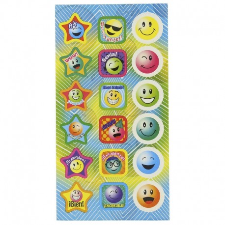 Sticker motivacional v2 - 54 unidades SKU A510009