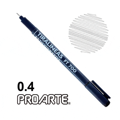 Tiralineas 0.4 mm. Proarte