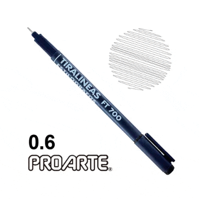 Tiralineas 0.6 mm. Proarte