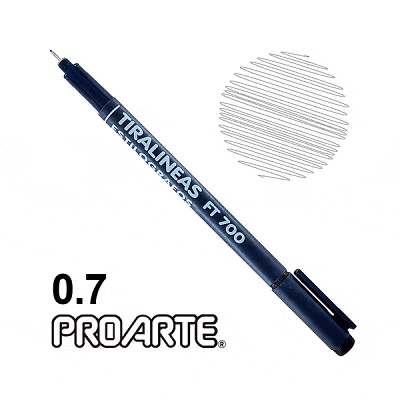 Tiralineas 0.7 mm. Proarte