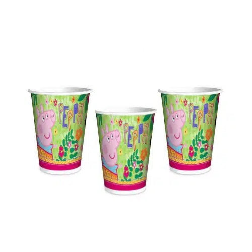 VASOS PEPPA PIG 6 UNI