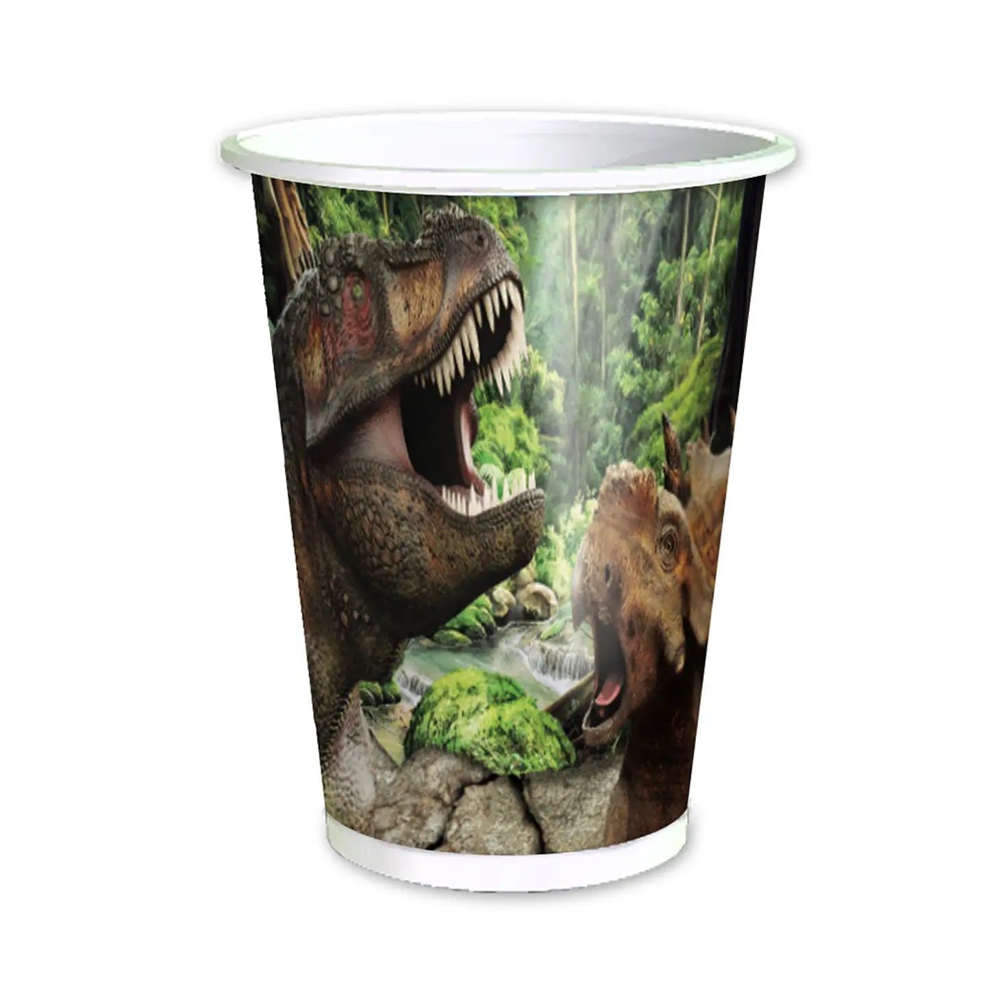 Vasos Polipapel Dinosaurio x 6 uni