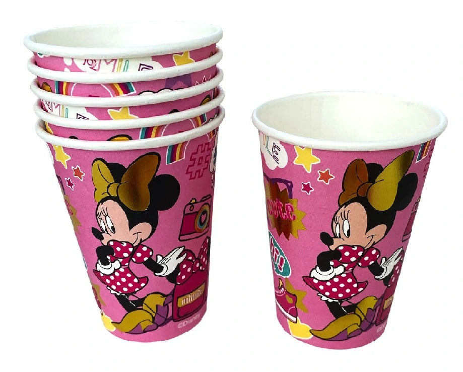 Vasos Minnie Mouse x 6 Uni