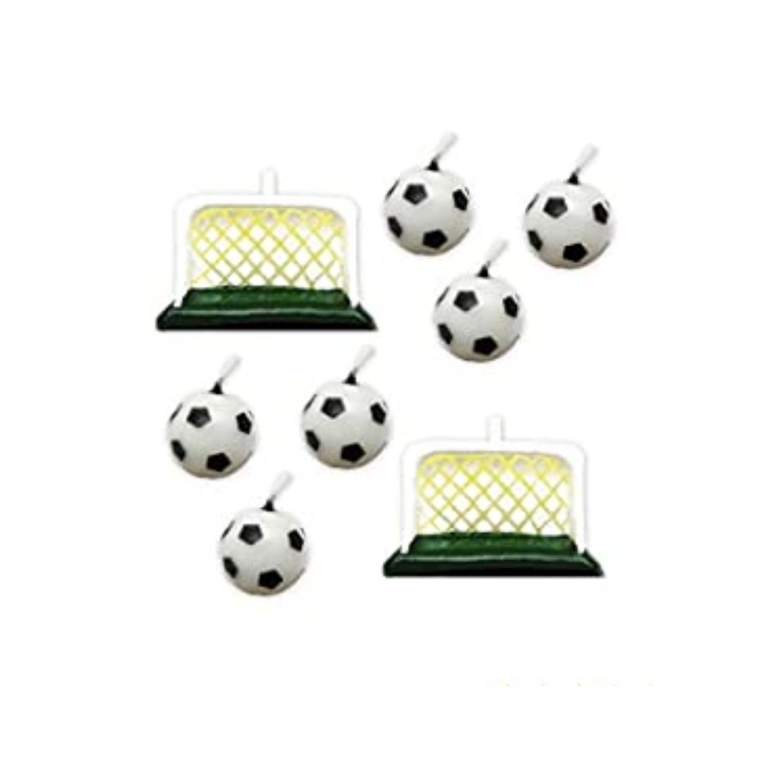Velas Arco y Balón de Futbol