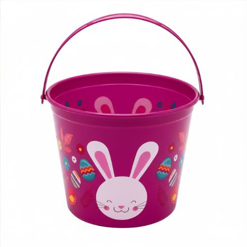 Canasto Plástico Para Huevitos Fucsia X 1 Uni