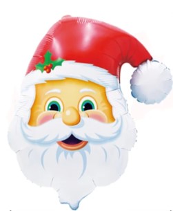 Globo Cara Viejito Pascuero 53X63 CM X 1 Uni.