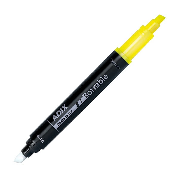 Destacador Amarillo Borrable Adix
