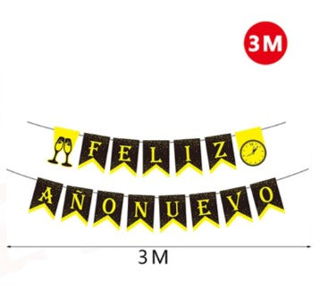 Guirnalda Feliz Año Nuevo X 1 Uni