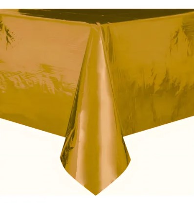 Mantel Metálico Dorado X 1 Uni